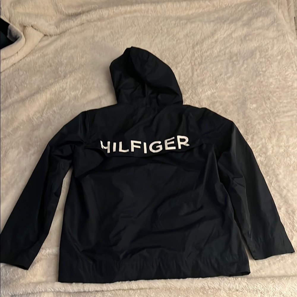 Hilfiger Black Hooded Jacket